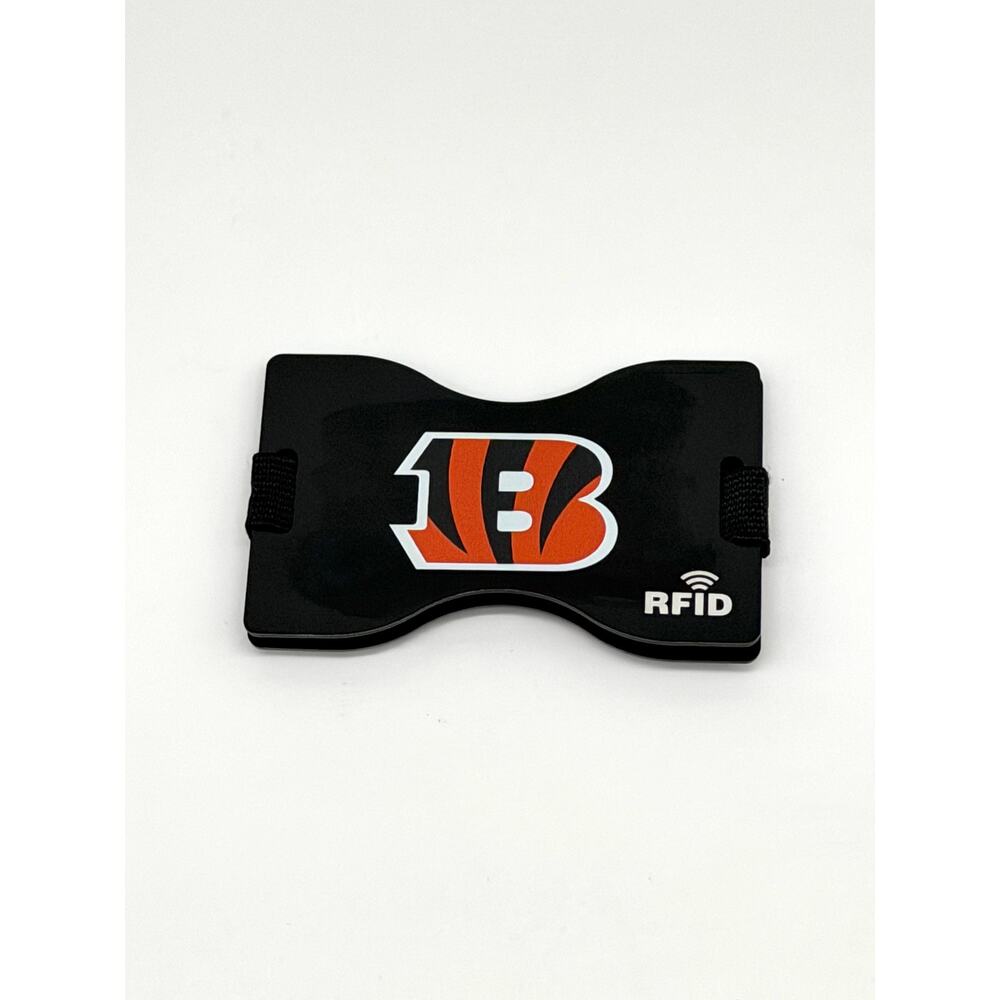 Cincinnati Bengals RFID Money Clip Wallet Slim Front Pocket Card Holder New